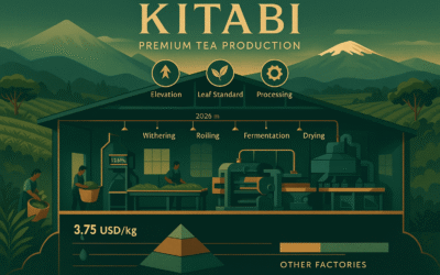Les secrets de Kitabi : Dans les coulisses de l’usine produisant le thé le mieux valorisé d’Afrique de l’Est