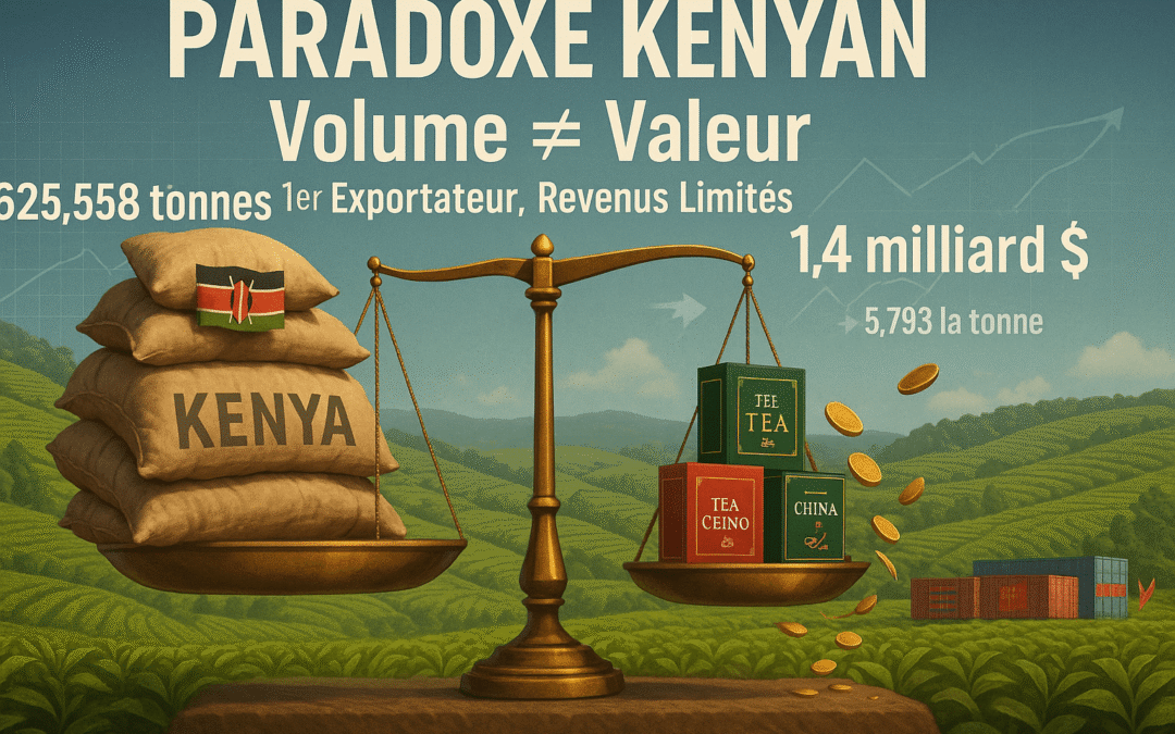 Le Paradoxe Kenyan : Pourquoi le Premier Exportateur de Thé Mondial Gagne Moins que ses Concurrents
